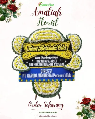 Papan Bunga Duka di Bandengan